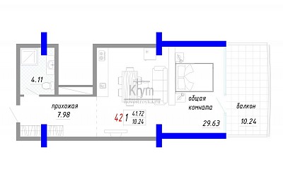 Квартира 74.24  стоимостью 11424000 рублей в Резиденция "Алтея"    Крым  